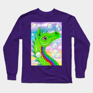 Green Air Dragon Long Sleeve T-Shirt